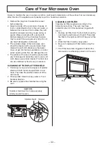 Предварительный просмотр 33 страницы Panasonic NE-1753 Operating Instructions Manual