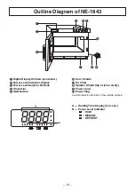 Preview for 16 page of Panasonic NE-1843 Operating Instructions Manual