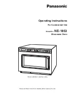 Preview for 1 page of Panasonic NE-1853 Operating Instructions Manual