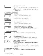 Preview for 14 page of Panasonic NE-1853 Operating Instructions Manual