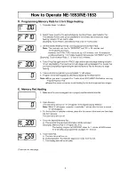 Preview for 8 page of Panasonic NE-1853BPQ Service Manual