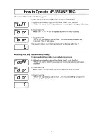 Preview for 16 page of Panasonic NE-1853BPQ Service Manual