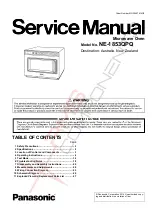 Preview for 1 page of Panasonic NE-1853QPQ Service Manual