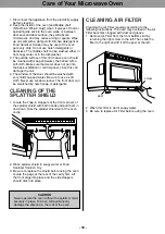 Предварительный просмотр 19 страницы Panasonic NE-1856-2 Operating Instructions Manual