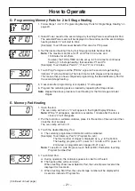 Предварительный просмотр 21 страницы Panasonic NE-1878 Operating Instructions Manual