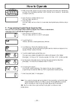 Предварительный просмотр 22 страницы Panasonic NE-1878 Operating Instructions Manual