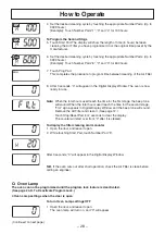 Предварительный просмотр 28 страницы Panasonic NE-1878 Operating Instructions Manual