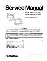 Panasonic NE-2143-2EUG Service Manual preview