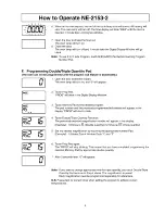 Предварительный просмотр 9 страницы Panasonic NE-2143-2EUG Service Manual