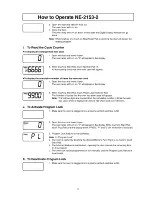 Предварительный просмотр 11 страницы Panasonic NE-2143-2EUG Service Manual