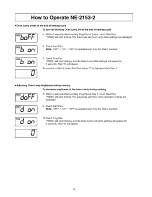 Предварительный просмотр 16 страницы Panasonic NE-2143-2EUG Service Manual