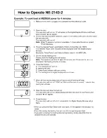 Предварительный просмотр 17 страницы Panasonic NE-2143-2EUG Service Manual