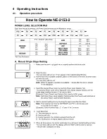 Preview for 5 page of Panasonic NE-2153-2EUG Service Manual