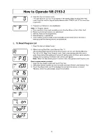 Preview for 12 page of Panasonic NE-2153-2EUG Service Manual