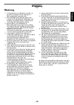 Preview for 21 page of Panasonic NE-2156-2 Operating Instructions Manual