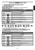 Preview for 25 page of Panasonic NE-2156-2 Operating Instructions Manual