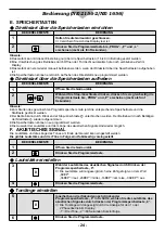 Preview for 26 page of Panasonic NE-2156-2 Operating Instructions Manual