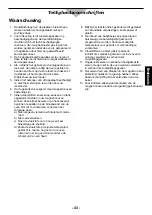 Preview for 45 page of Panasonic NE-2156-2 Operating Instructions Manual