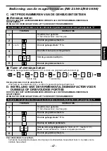 Preview for 49 page of Panasonic NE-2156-2 Operating Instructions Manual