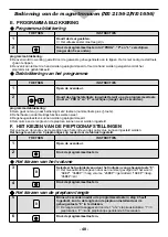 Preview for 50 page of Panasonic NE-2156-2 Operating Instructions Manual