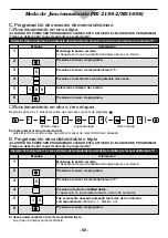 Preview for 60 page of Panasonic NE-2156-2 Operating Instructions Manual