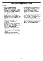 Preview for 78 page of Panasonic NE-2156-2 Operating Instructions Manual