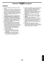 Preview for 111 page of Panasonic NE-2156-2 Operating Instructions Manual