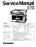 Preview for 1 page of Panasonic NE-2680 Service Manual