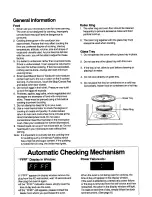 Preview for 5 page of Panasonic NE-674 Operating Instructions Manual