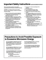 Preview for 3 page of Panasonic NE-691 Operating Instructions Manual