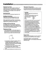 Preview for 4 page of Panasonic NE-691 Operating Instructions Manual