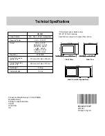 Предварительный просмотр 24 страницы Panasonic NE-9051 Operating Instructions Manual