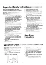 Preview for 3 page of Panasonic NE-9970P Operating Instructions Manual