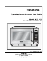 Panasonic NE-C1275 Operating Instructions And User Manual preview