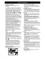 Preview for 4 page of Panasonic NE-C1275 Operating Instructions And User Manual