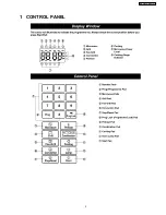 Preview for 3 page of Panasonic NE-C1275 Service Manual