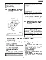 Preview for 15 page of Panasonic NE-C1275 Service Manual