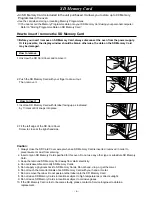 Preview for 8 page of Panasonic NE-C1475 Operating Instructions Manual