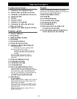 Preview for 120 page of Panasonic NE-C1475 Operating Instructions Manual