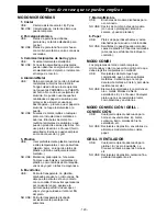 Preview for 122 page of Panasonic NE-C1475 Operating Instructions Manual