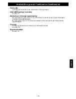 Preview for 185 page of Panasonic NE-C1475 Operating Instructions Manual