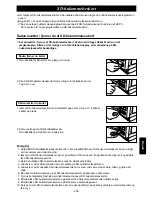 Preview for 205 page of Panasonic NE-C1475 Operating Instructions Manual