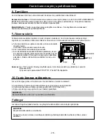 Preview for 280 page of Panasonic NE-C1475 Operating Instructions Manual