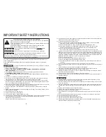 Предварительный просмотр 3 страницы Panasonic NE-SCV2N Operating Instructions Manual