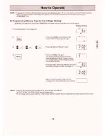 Preview for 13 page of Panasonic NE1021 - COMMERCIAL MICROWAVE Operating Instructions Manual