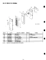 Preview for 24 page of Panasonic NE1056A - COMMERCIAL MICROWAVE Service Manual