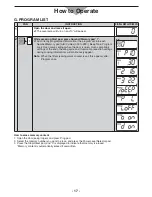 Preview for 17 page of Panasonic NE12521 Operating Instructions Manual