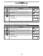 Preview for 20 page of Panasonic NE12521 Operating Instructions Manual