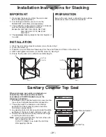 Preview for 21 page of Panasonic NE12521 Operating Instructions Manual