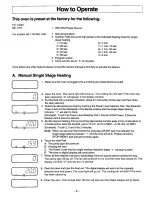 Preview for 8 page of Panasonic NE1257 - COMMERCIAL MICROWAVE Owner'S Manual